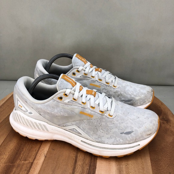 Brooks Other - Brooks Adrenaline GTS 23 Running Shoes Mens Size 10 Gray Orange Cushioned